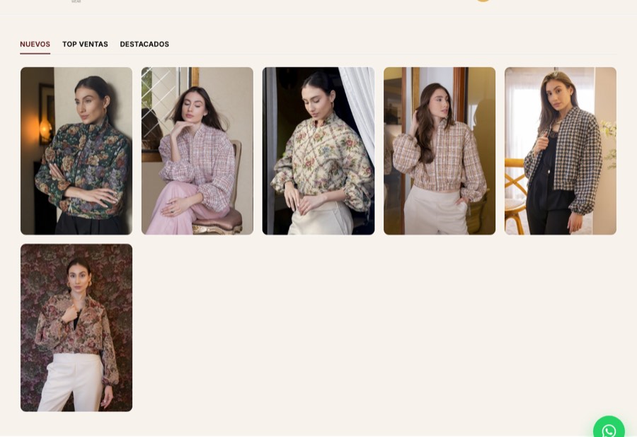 Tienda online de Indomita Women's Wear hecha con MaxTiendas
